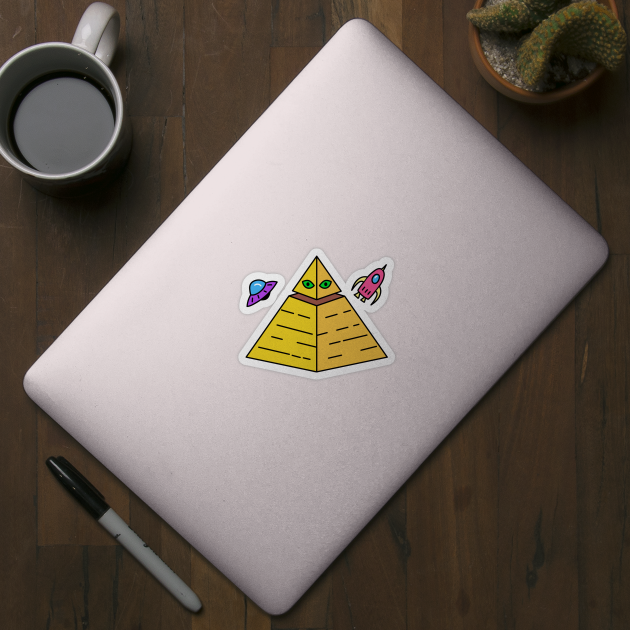 Pyramid Ufo by Mooxy